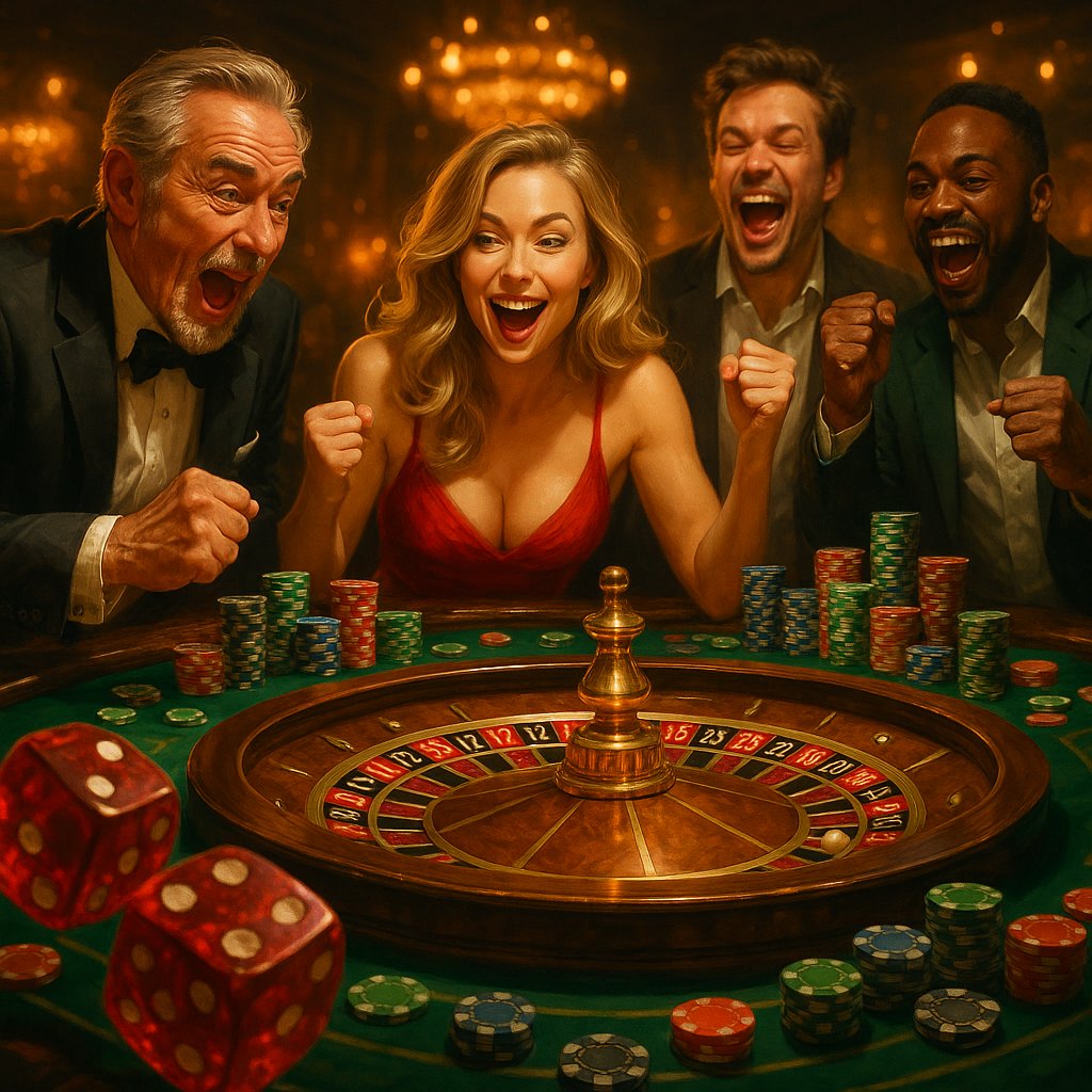 Pengguna membuka kasino live di ponsel